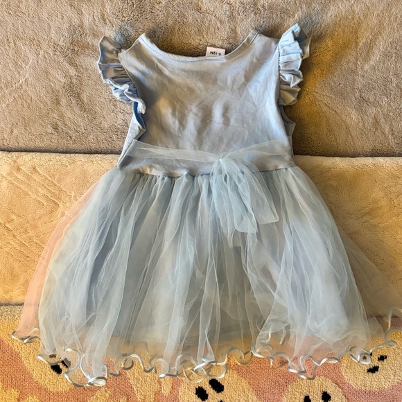 The Children's Place - Blue Unicorn Dress - Picture 2 of 3